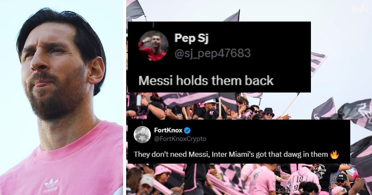 Inter Miami fans have reacted on X