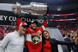 Matthew & Brady Tkachuk's sister Taryn drops 1-word reaction to her family's special NHL 26 deluxe edition cover