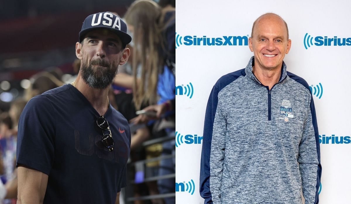 Michael Phelps and Rowdy Gaines - Source: getty