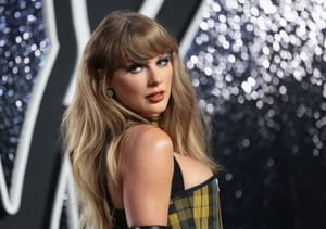 "Even Google’s celebrating the Showgirl era" - Internet reacts to orange confetti animation appearing when one searches Taylor Swift's name online