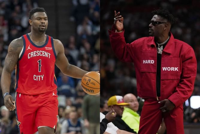 Ex-Steelers' Antonio Brown takes shot at Zion Williamson after BBL clip goes viral