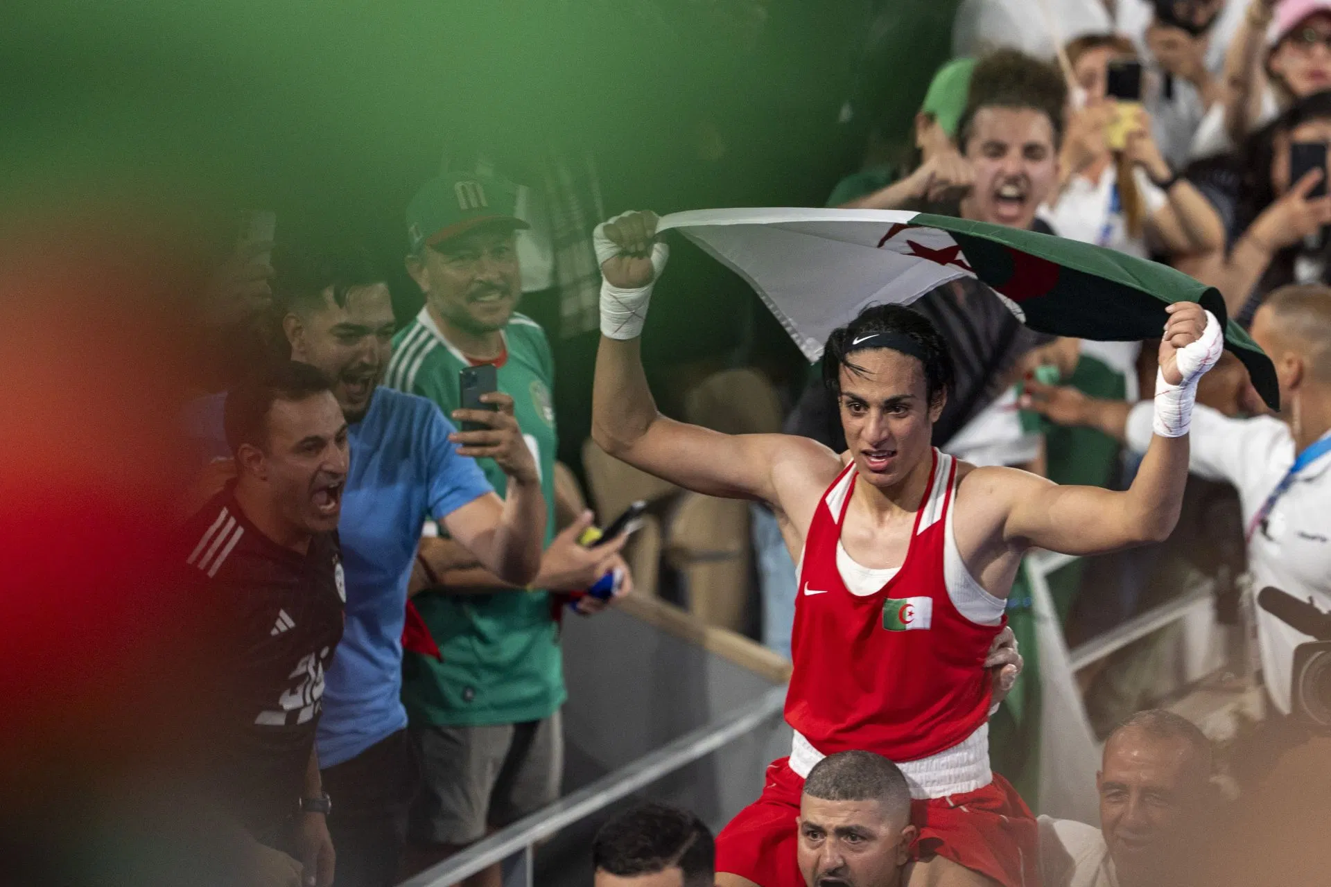 Imane Khelif (Image via: Getty)