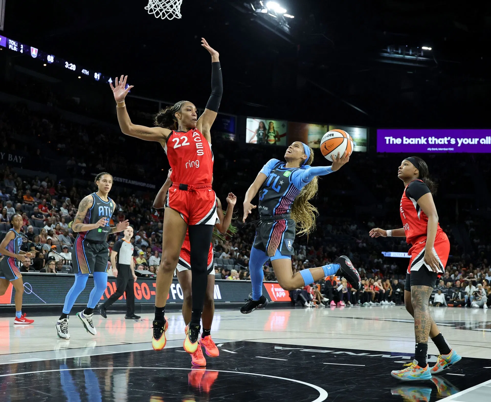 Atlanta Dream v Las Vegas Aces - Source: Getty