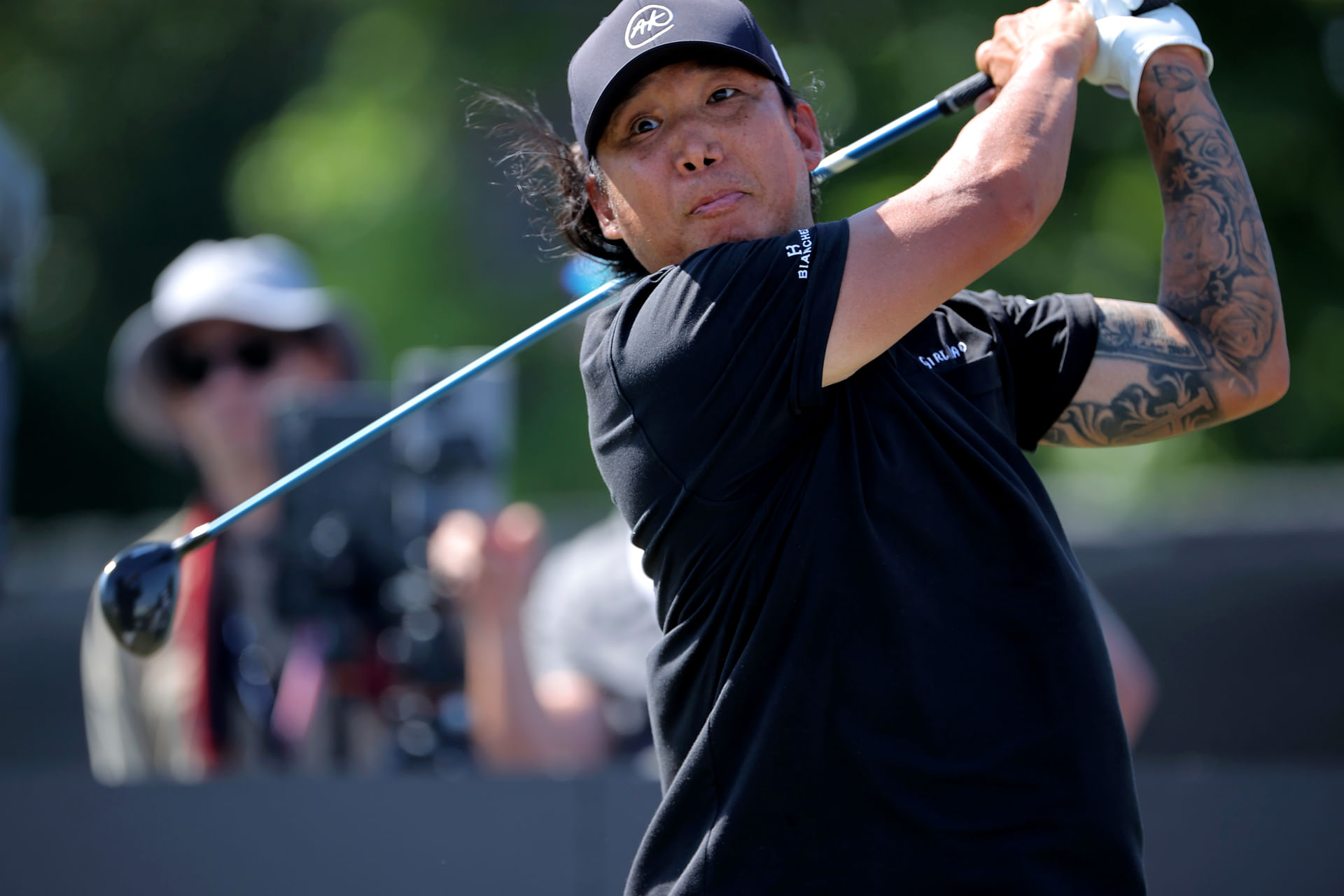 Anthony Kim at the LIV Golf Houston - First Round - Source: Imagn