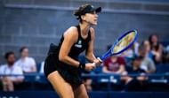 Belinda Bencic pictured at the 2025 US Open | Source: Getty