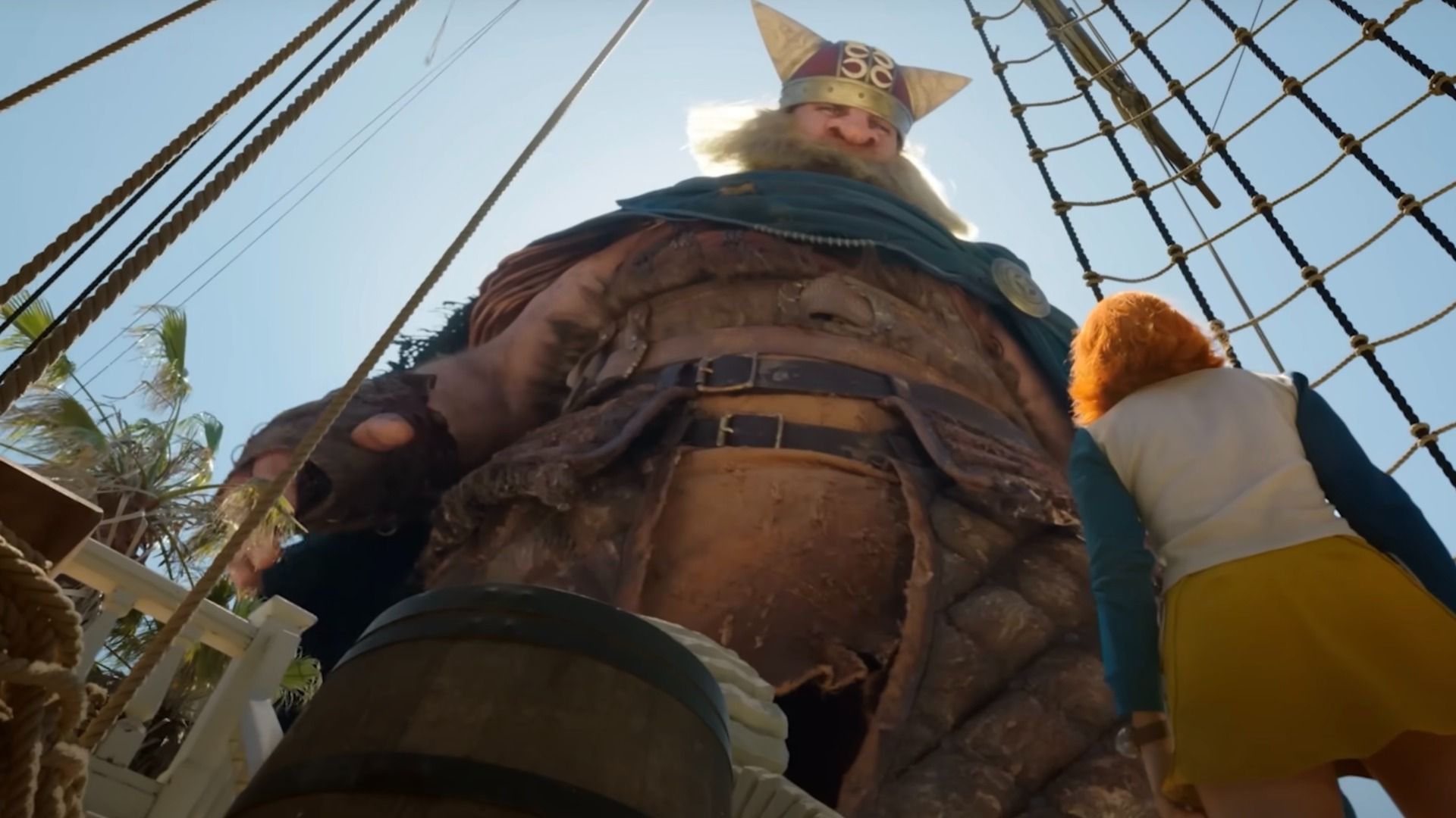 First look of Brogy was revealed from One Piece Live Action season 2 (Image via Netflix)