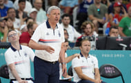 Serbia head coach Svetislav Kari Pesic - Source: Imagn