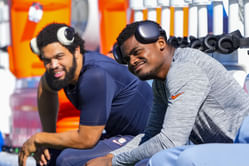 “He under threw the hell out of it”: NFL fans react to Caleb Williams’ long throw to Rome Odunze at Bears training camp