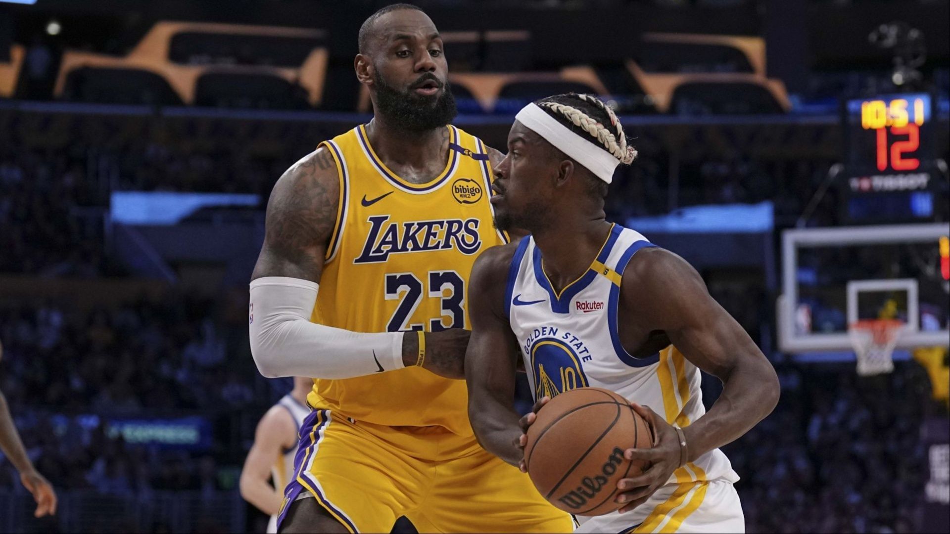 Lakers unwilling to send LeBron James to Warriors for Jimmy Butler or Jonathan Kuminga. (Photo: GETTY)