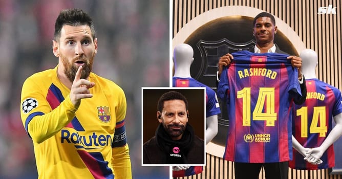 “Don’t watch Messi” - Rio Ferdinand names former Barcelona star that Marcus Rashford should look up to instead of Lionel Messi