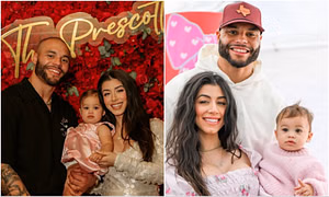 Dak Prescott’s fiancée, Sarah Jane, poses in swimsuit while prepping for her wedding to Cowboys QB with gal pals
