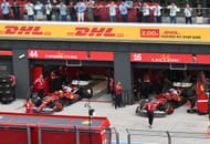 Lewis Hamilton (44) and Charles Leclerc (16) before the F1 Grand Prix of Hungary. Source: Getty