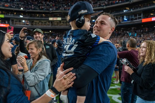 It puts life in perspective" - Tarik Skubal reveals his sweet pre-game  ritual with son Kasen that keeps him grounded