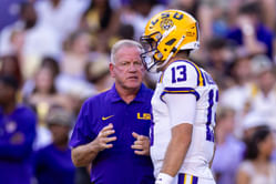 "Brian Kelly knows nothing about medicine": CFB fans erupt over major injury update on QB Garrett Nussmeier by LSU HC