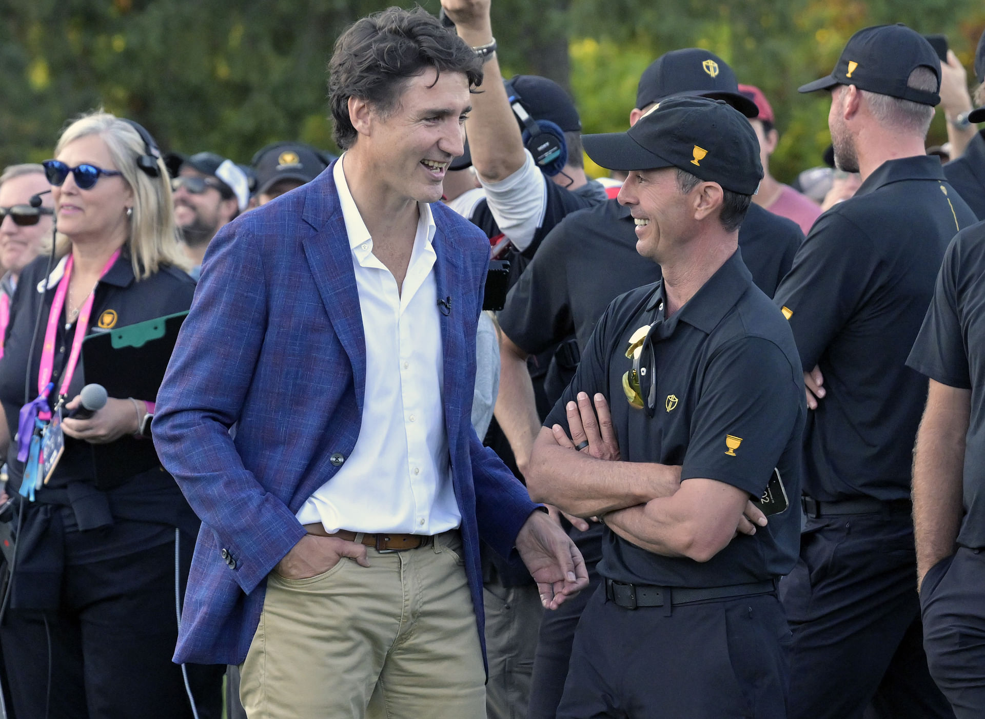Ex-NHLer Jay Rosehill reacts as former Canadian PM Justin Trudeau spotted at Katy Perry's concert amid dating rumors