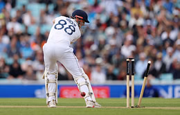 Mohammed Siraj knocks over Harry Brook for 53 to wrap up England for 247 in ENG vs IND 2025 5th Test [Watch]