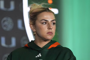 “100% thought I was going in the pool”: Ex-Miami star Haley Cavinder reacts as fiancée Jake Ferguson sweeps her off her feet in viral TikTok trend