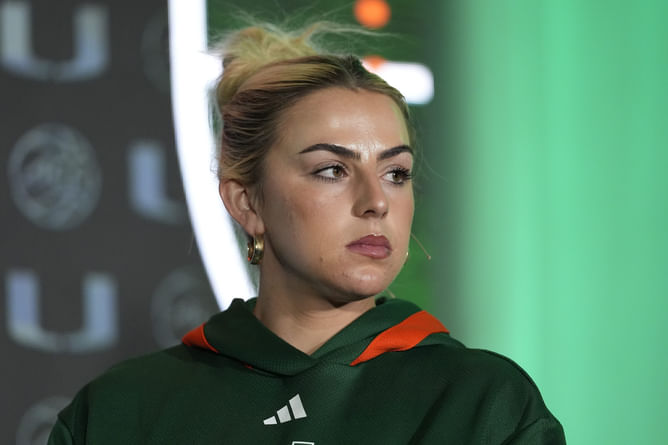 “100% thought I was going in the pool”: Ex-Miami star Haley Cavinder reacts as fiancée Jake Ferguson sweeps her off her feet in viral TikTok trend