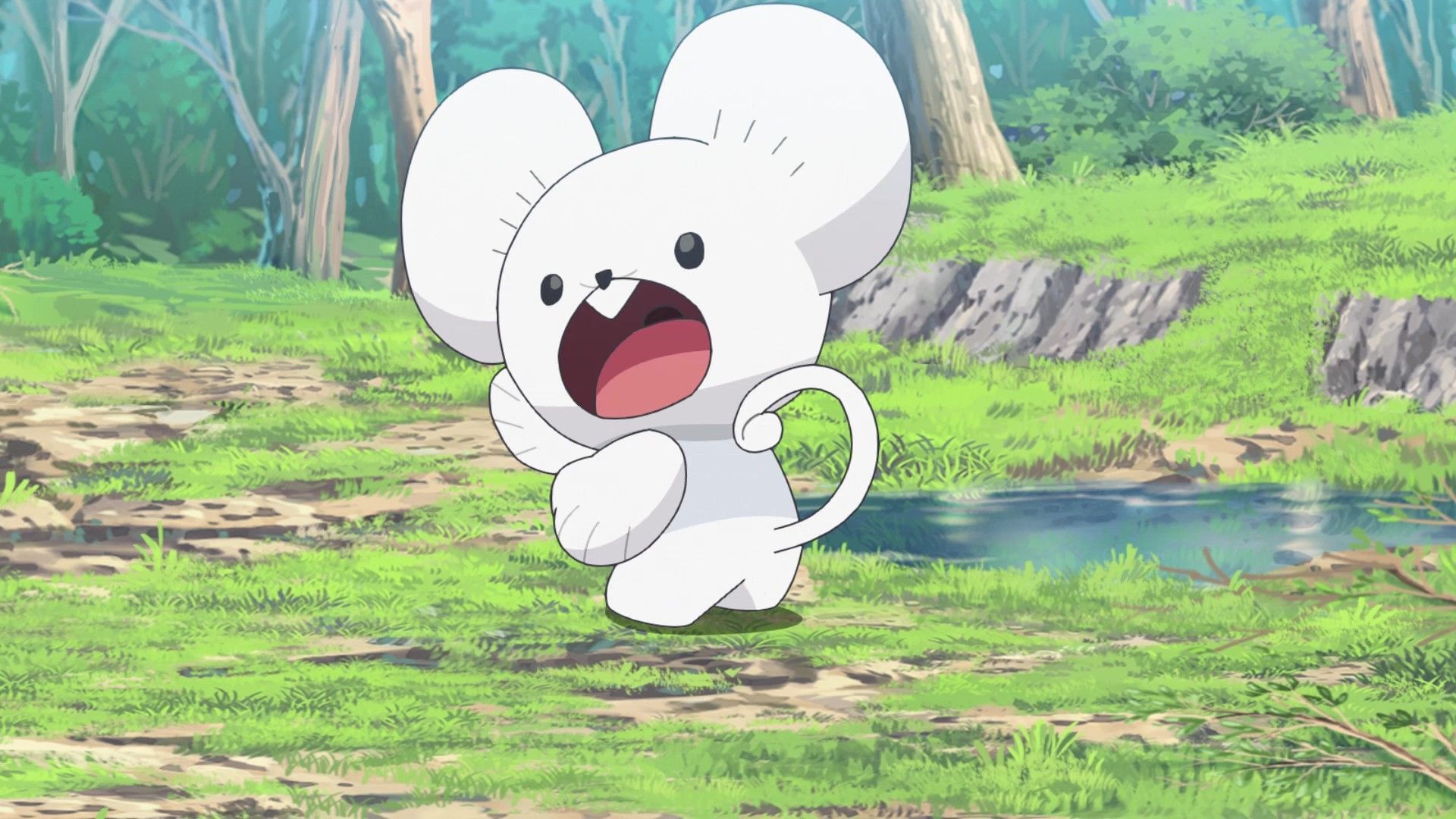 Tandemaus in Pokemon anime (Image via The Pokemon Company)