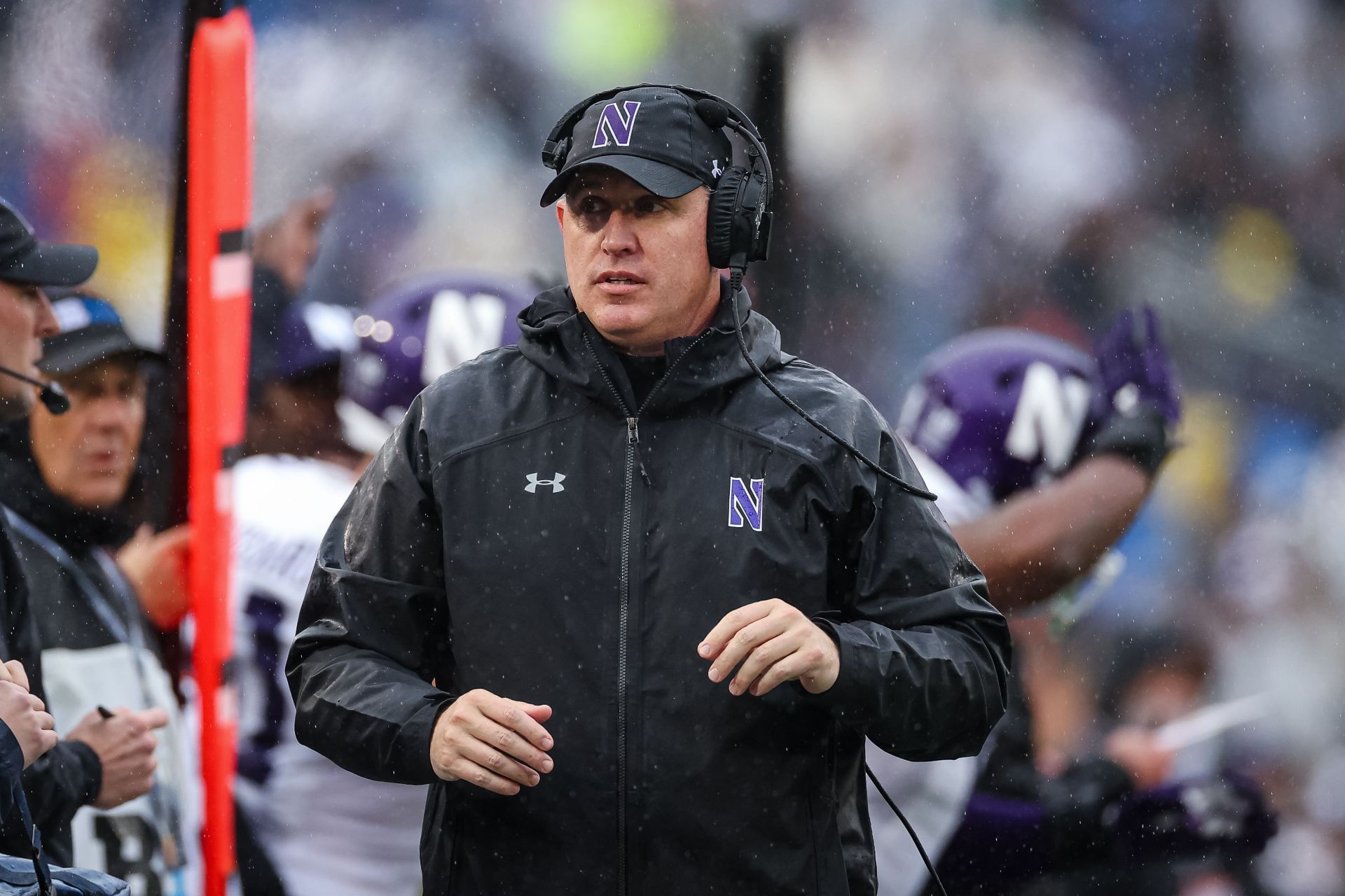 Northwestern HC Pat Fitzgerald - Source: Getty