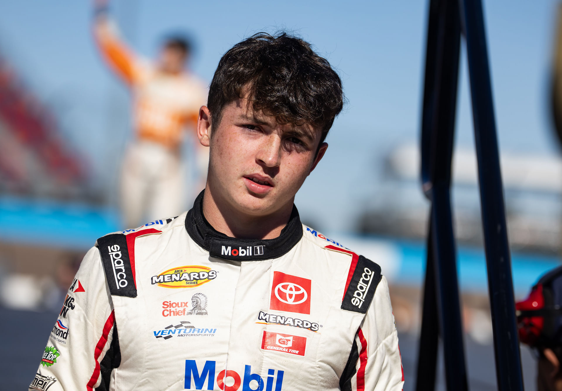 NASCAR ARCA West Series driver Brent Crews (22) during the Desert Diamond Casino West Valley 100. Source: Imagn