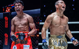 “He never goes easy on sparring” - Johan Ghazali putting in the rounds with legendary Thai fighter Nong-O