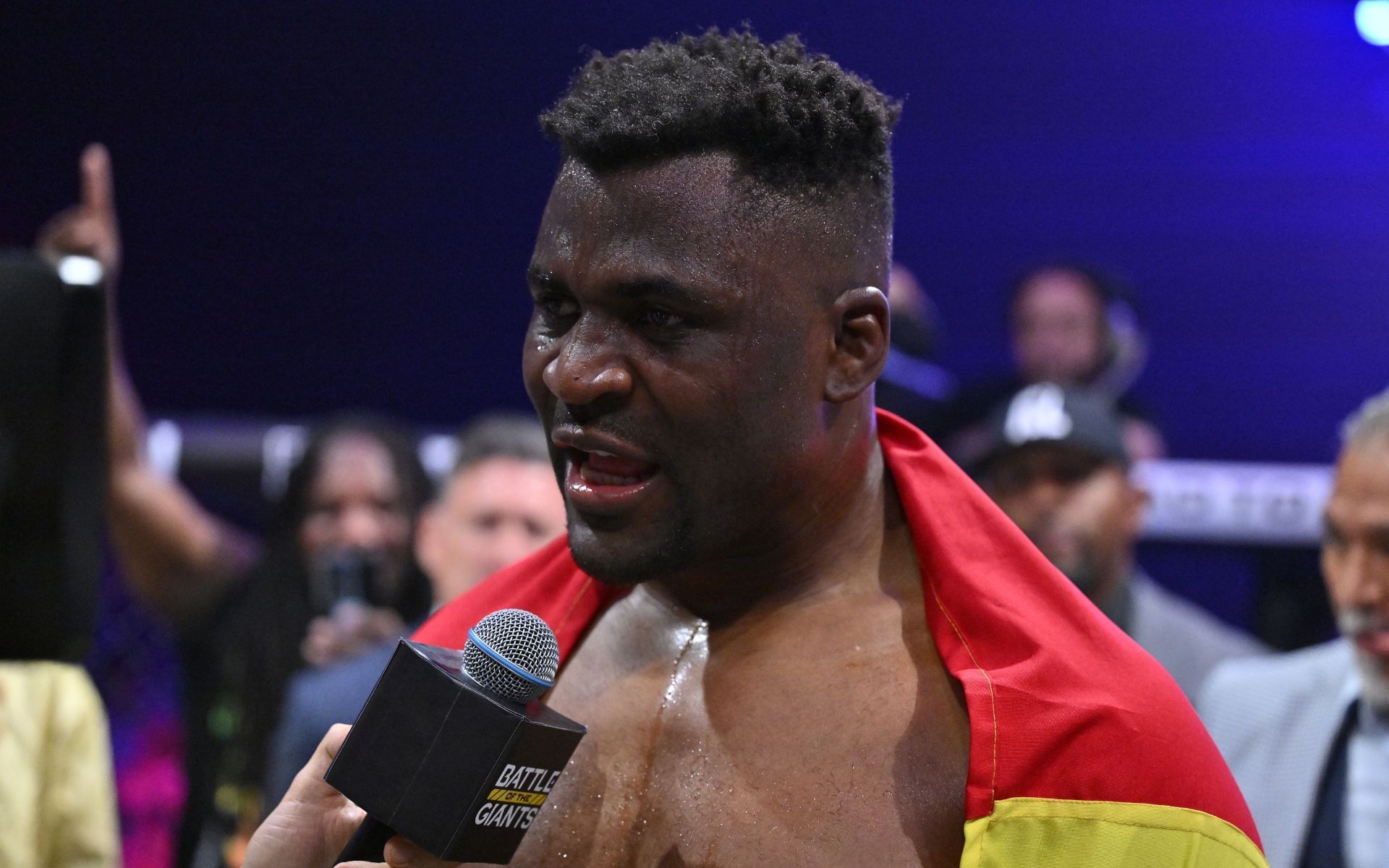 Francis Ngannou clears the air on his absence from PFL Africa. [Image courtesy: Getty]