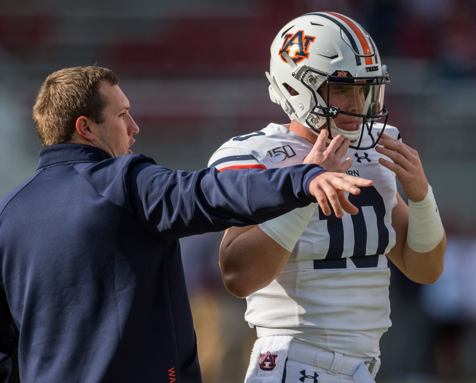 Bo Nix with Auburn. Syndication: The Montgomery Advertiser - Source: Imagn
