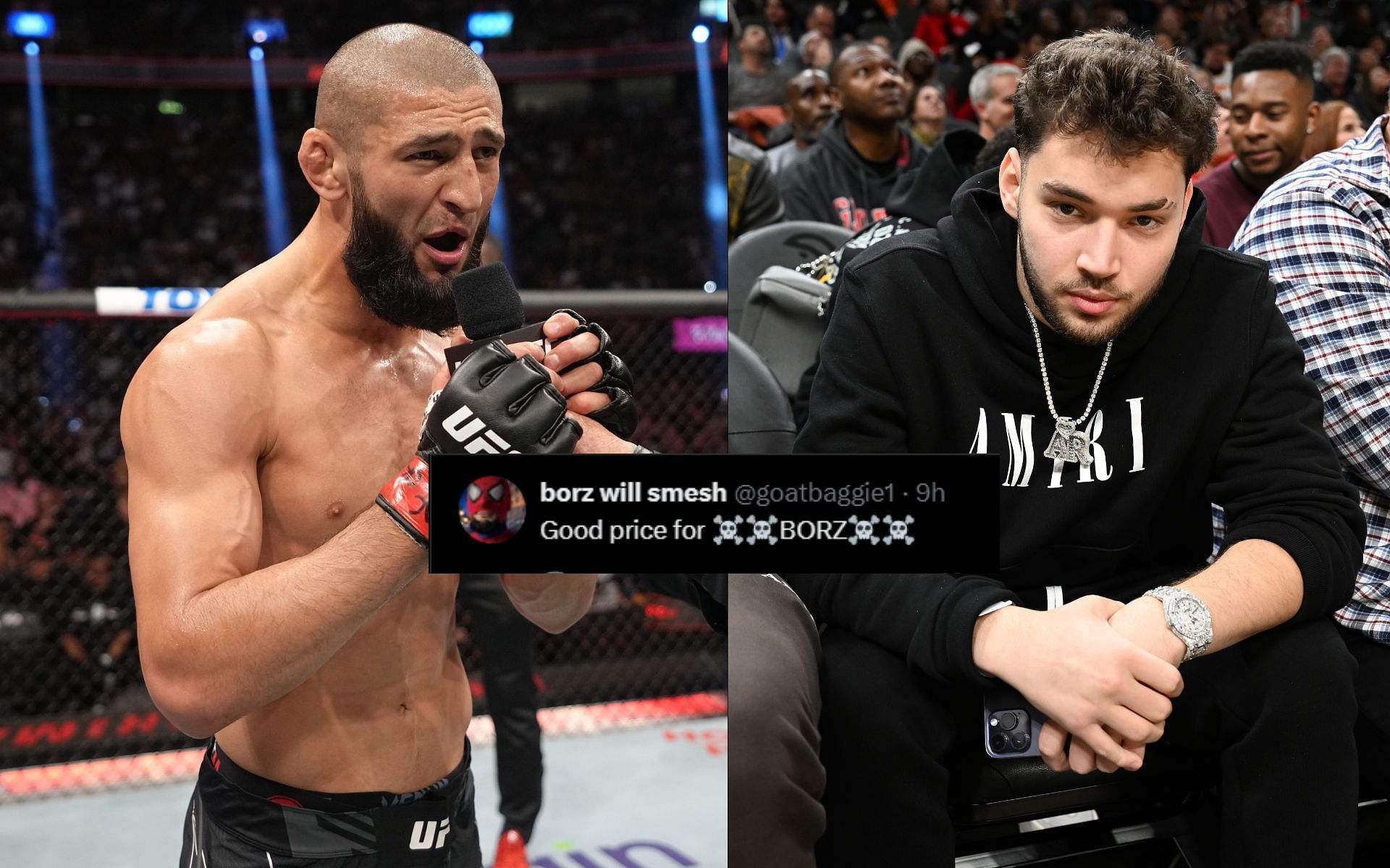 Fans react to Khamzat Chimaev