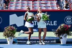 WATCH: Coco Gauff & partner McCartney Kessler 'throw a fit' celebrating their Canadian Open title in hilarious victory strut