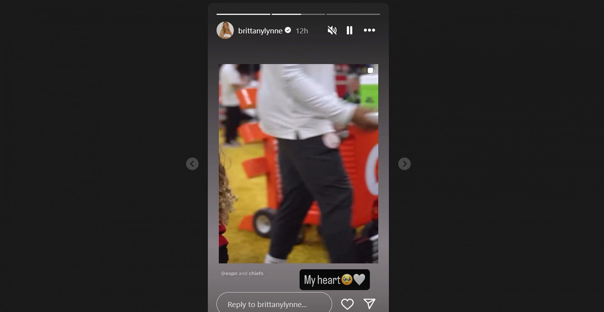 Patrick Mahomes&rsquo; wife Brittany, message gushing over Chiefs QB bonding with family before Super Bowl LIX/@brittanylynne