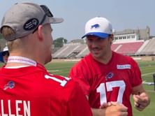 Watch: $70M-worth Josh Allen gifts golf influencer tickets to the 2025 Ryder Cup