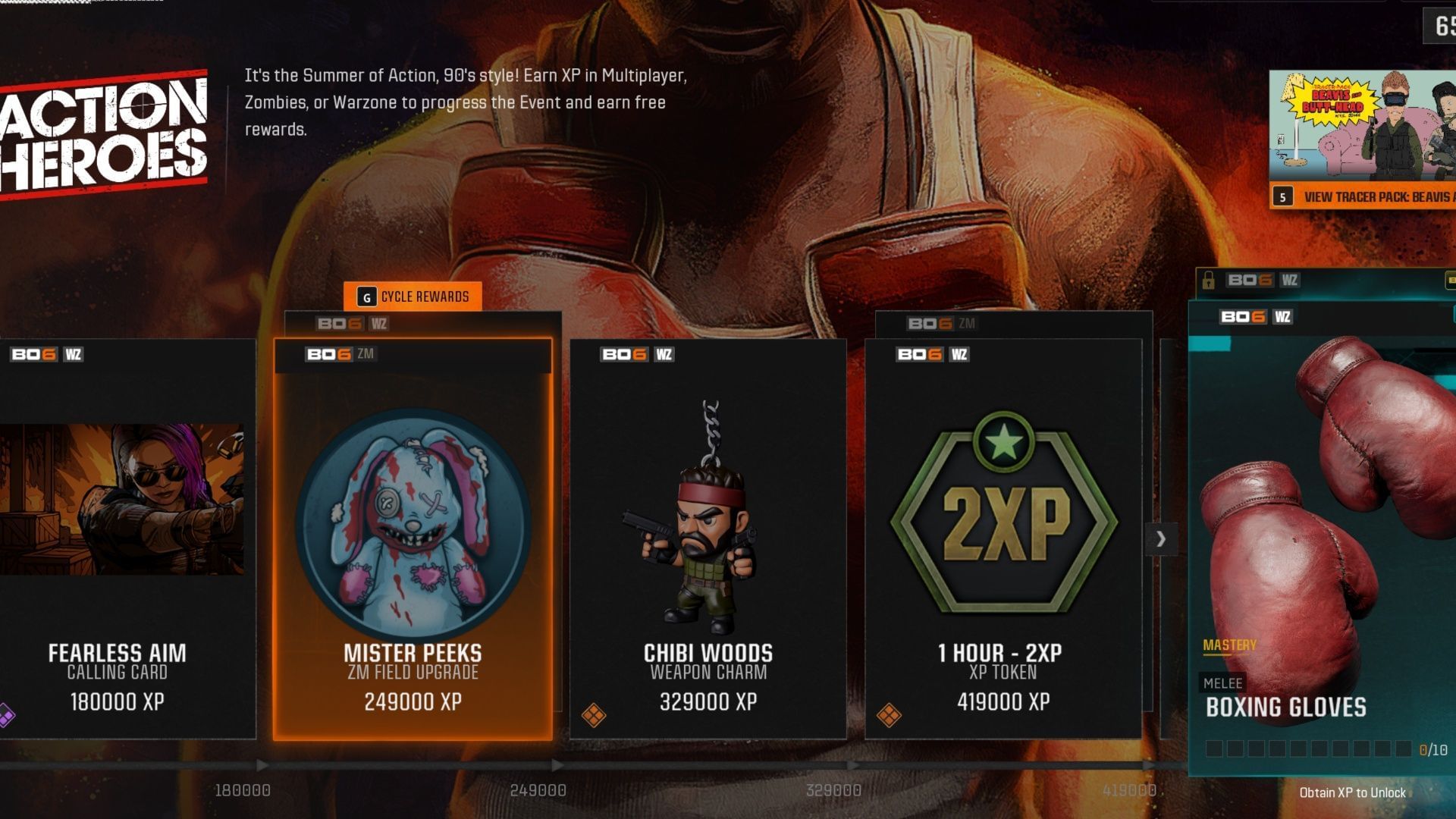 Event rewards (Image via Sportskeeda Gaming || Activision)