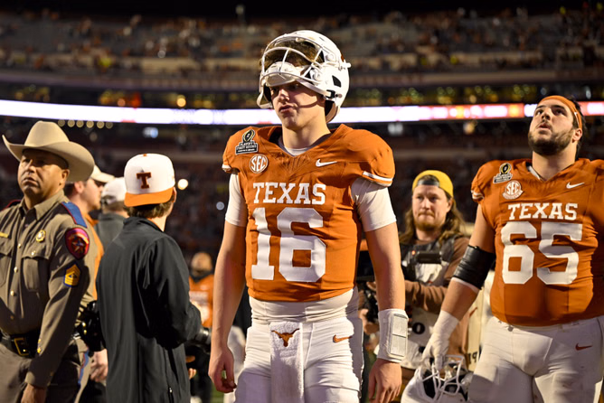 "F*cking stud" "Dude is so damn cool": Proud Texas fans rave about Arch Manning's solid response to media question