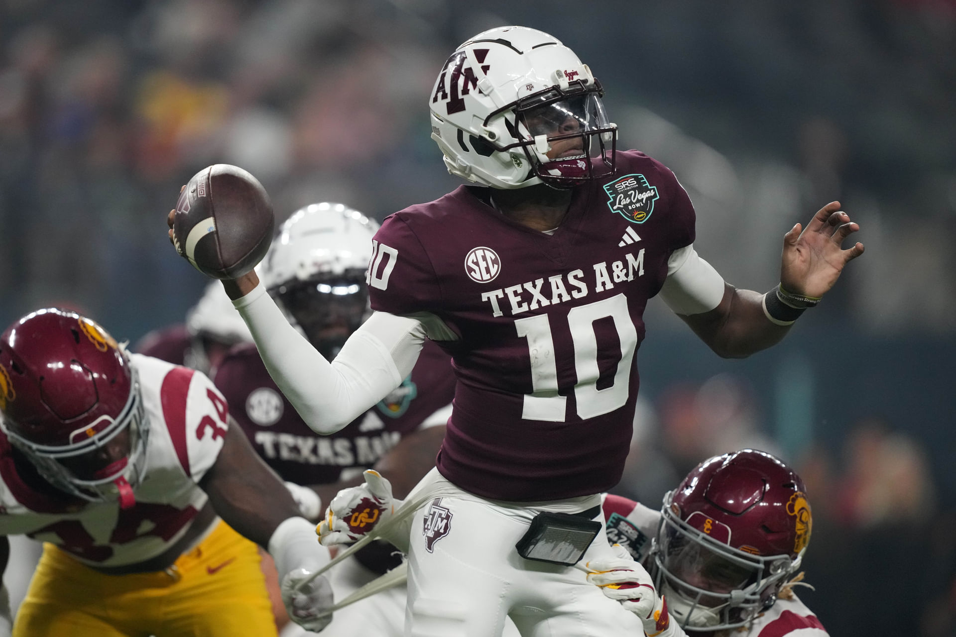NCAA Football: Las Vegas Bowl-Texas A&amp;M at Southern California - Source: Imagn