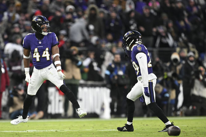 Ravens’ Marlon Humphrey labels joint practices “weird” after training session with Colts