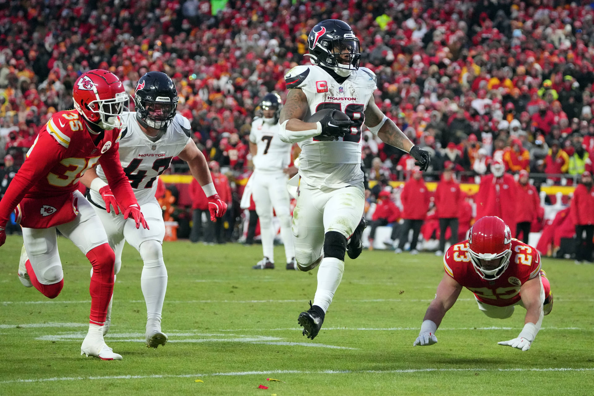 NFL: AFC Divisional Round-Houston Texans at Kansas City Chiefs - Source: Imagn