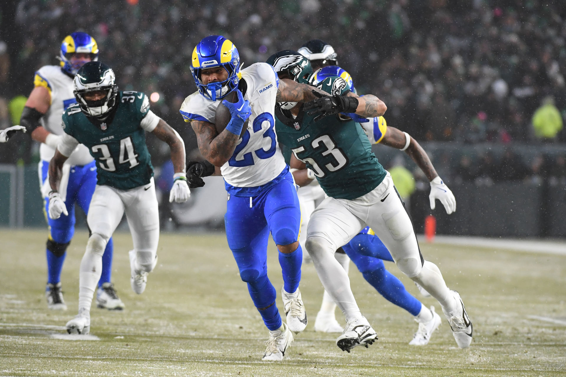 NFL: NFC Divisional Round-Los Angeles Rams at Philadelphia Eagles - Source: Imagn