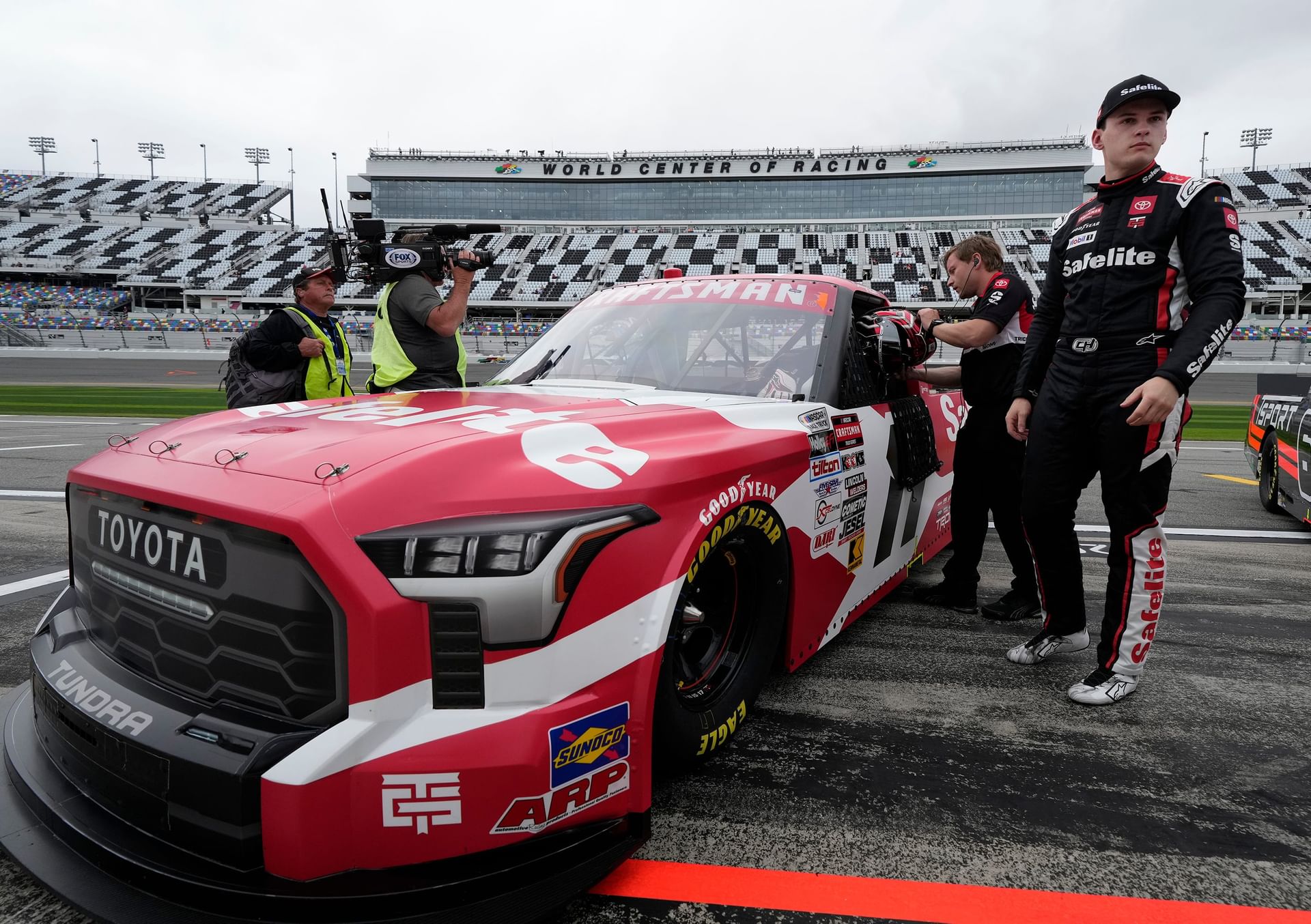 Corey Heim during qualifying for the Fresh From Florida 250 at Daytona. Source: Imagn