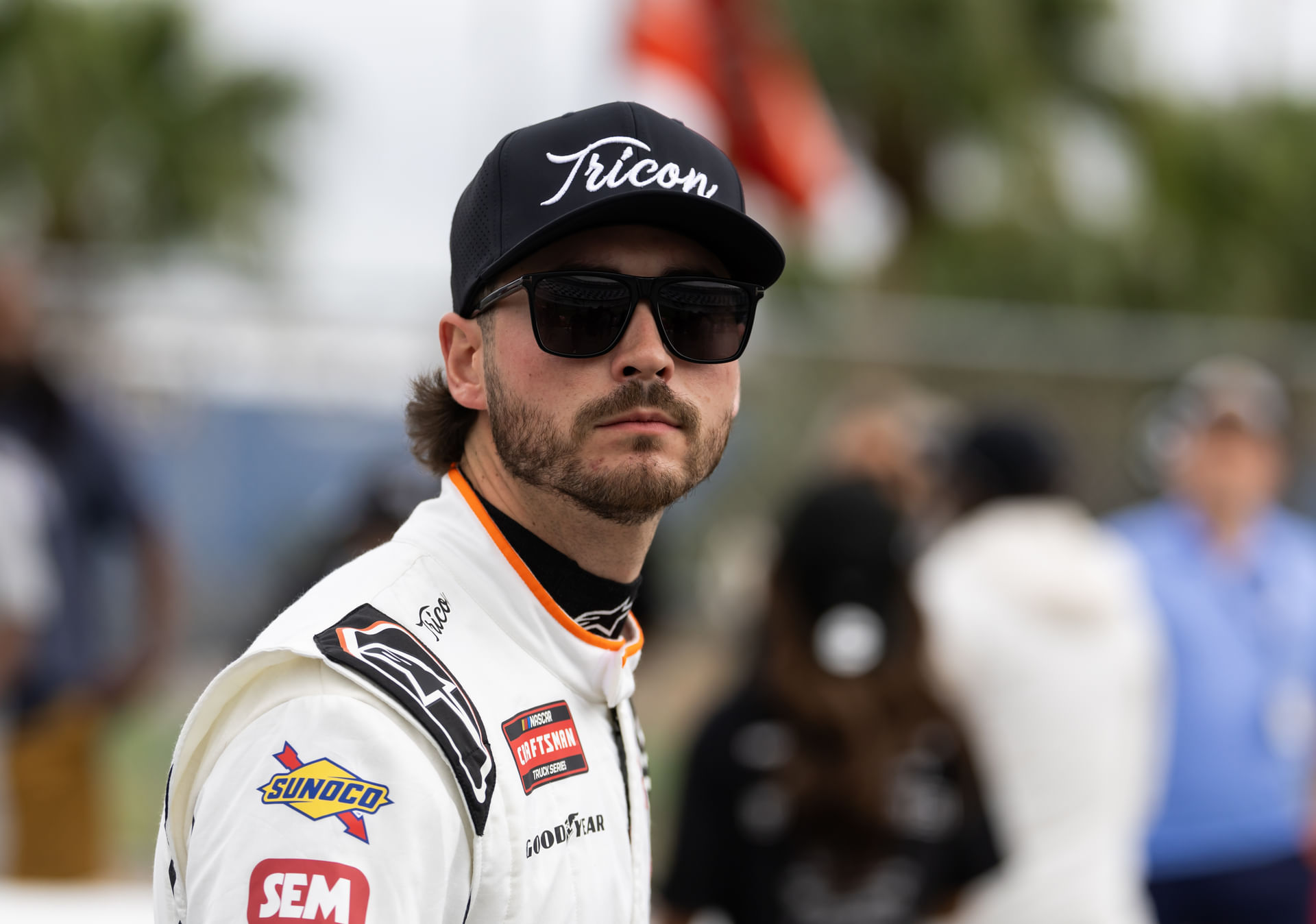NASCAR Truck Series driver Tanner Gray (15) during the Fresh from Florida 250. Source: Imagn
