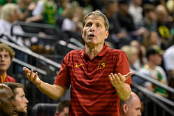 "Never know who you're going to see": USC HC Eric Musselman gets clicked with $10M worth NBA star Victor Wembanyama