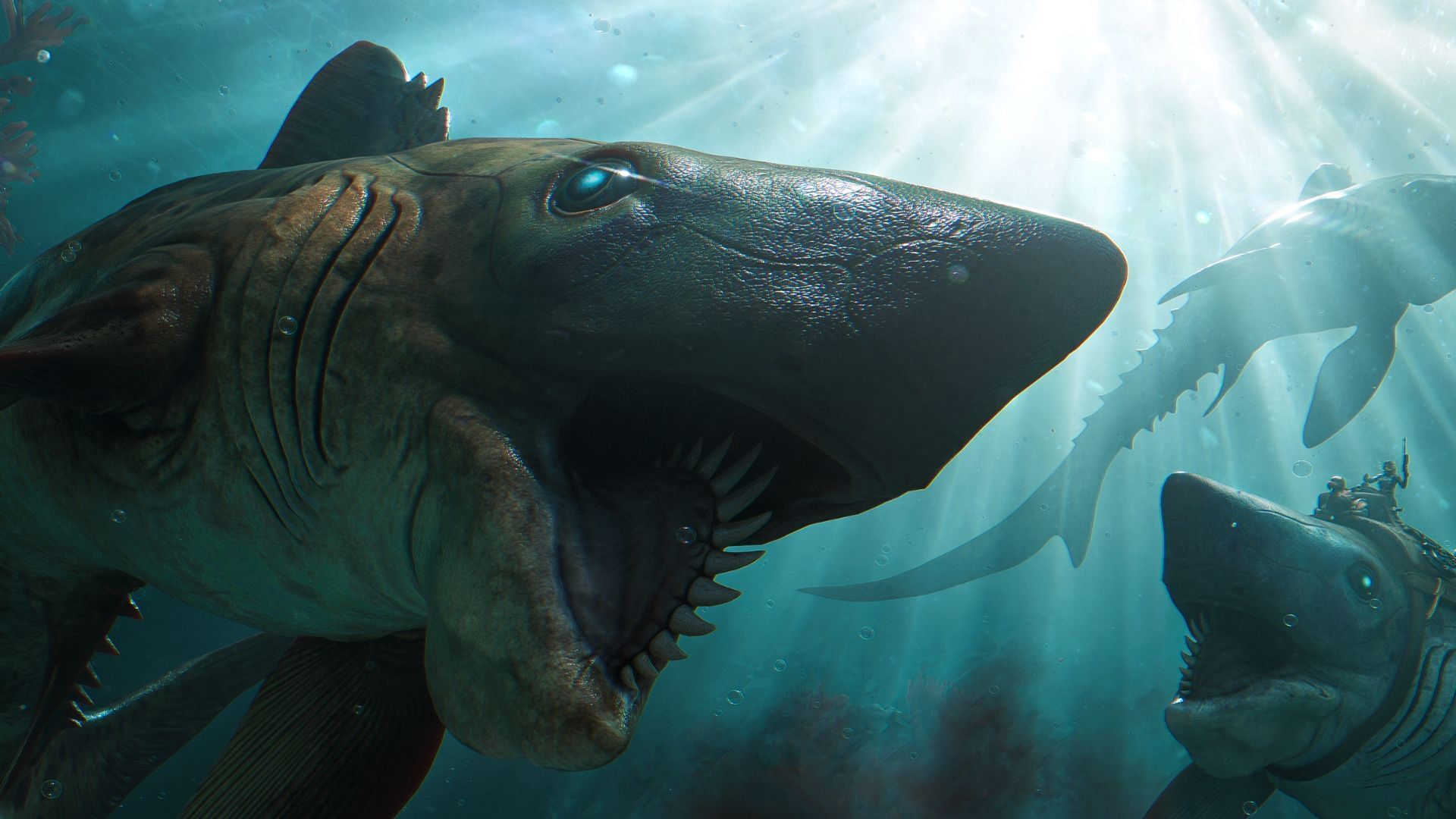 Helicoprion in ARK Survival Ascended (Image via Studio Wildcard)
