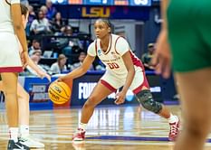 Flau'jae Johnson’s mom Kia Brooks drops 3-word reaction for South Carolina star Ta'niya Latson's fun moments with Azzi Fudd and other stars