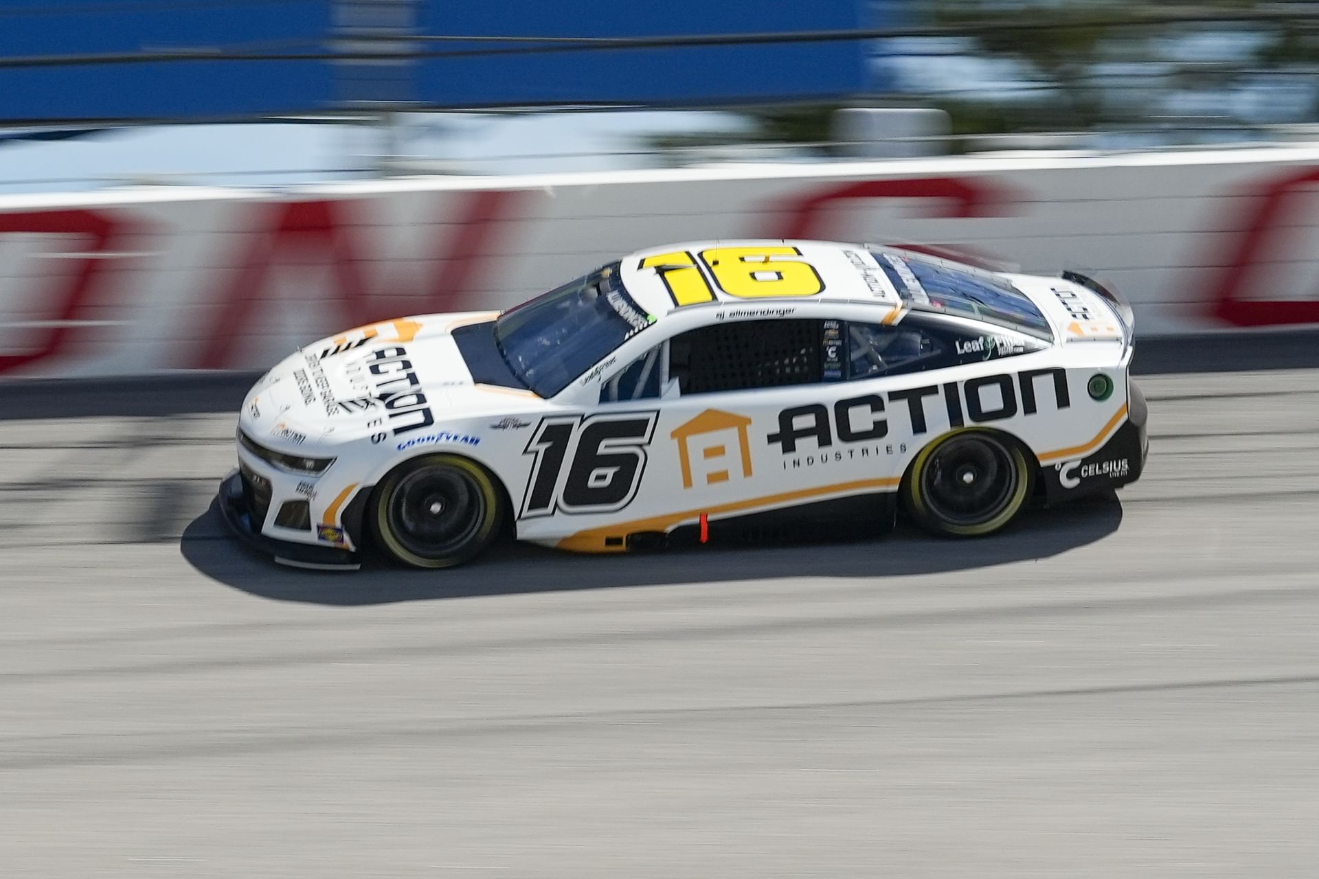 AJ Allmendinger drives the #16 Chevrolet Camaro for Kaulig Racing - Source: Imagn