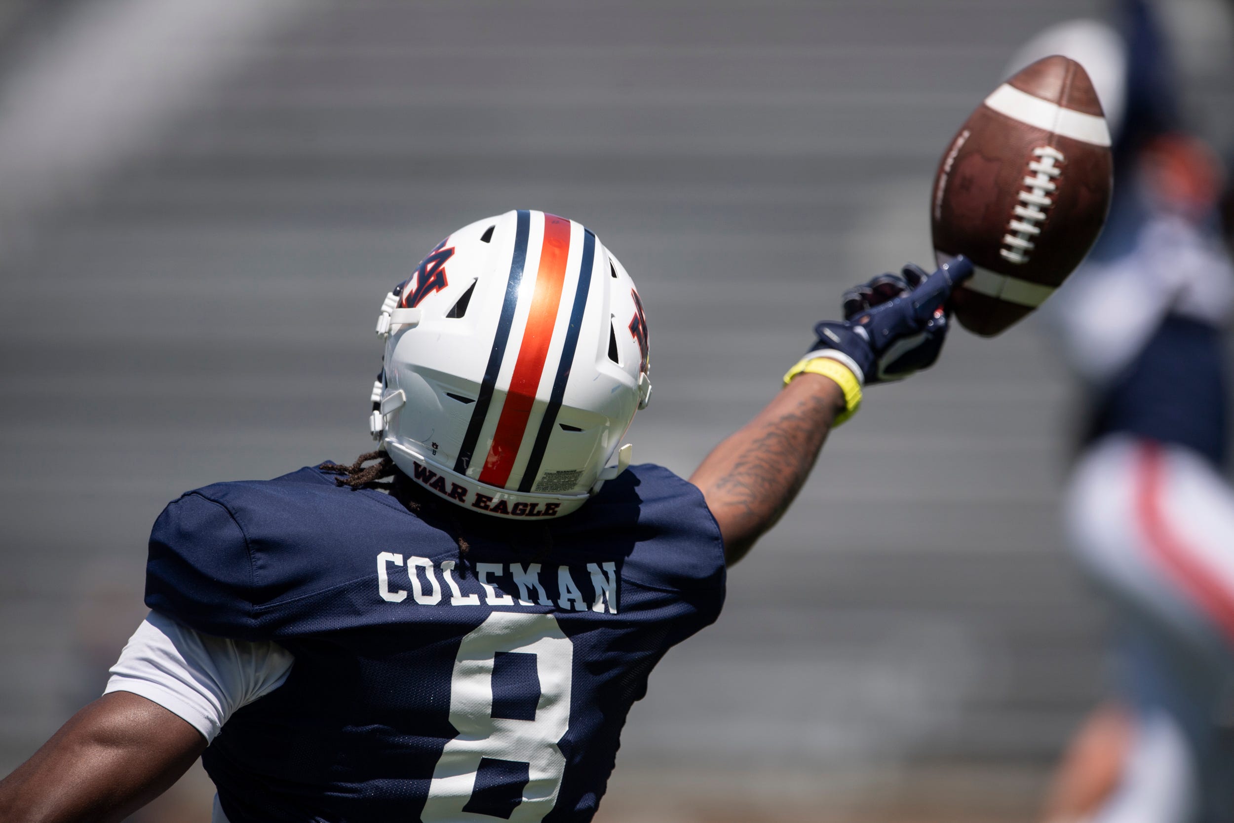 “I taught him that”: Auburn WR Cam Coleman jokes about KeAndre Lambert-Smith’s deep balls in NFL training camp