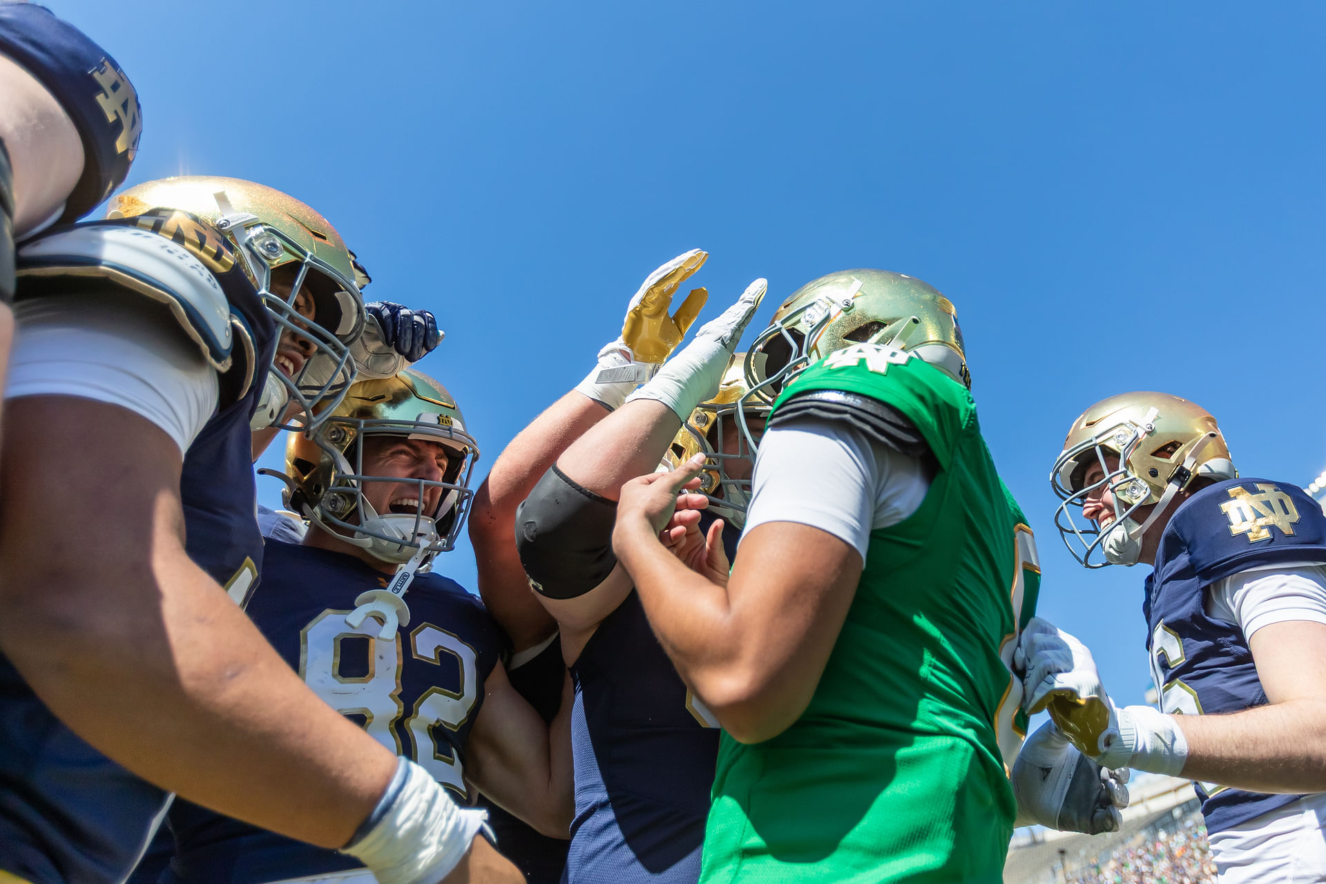 NCAA Football: Notre Dame Blue-Gold Spring Game - Source: Imagn