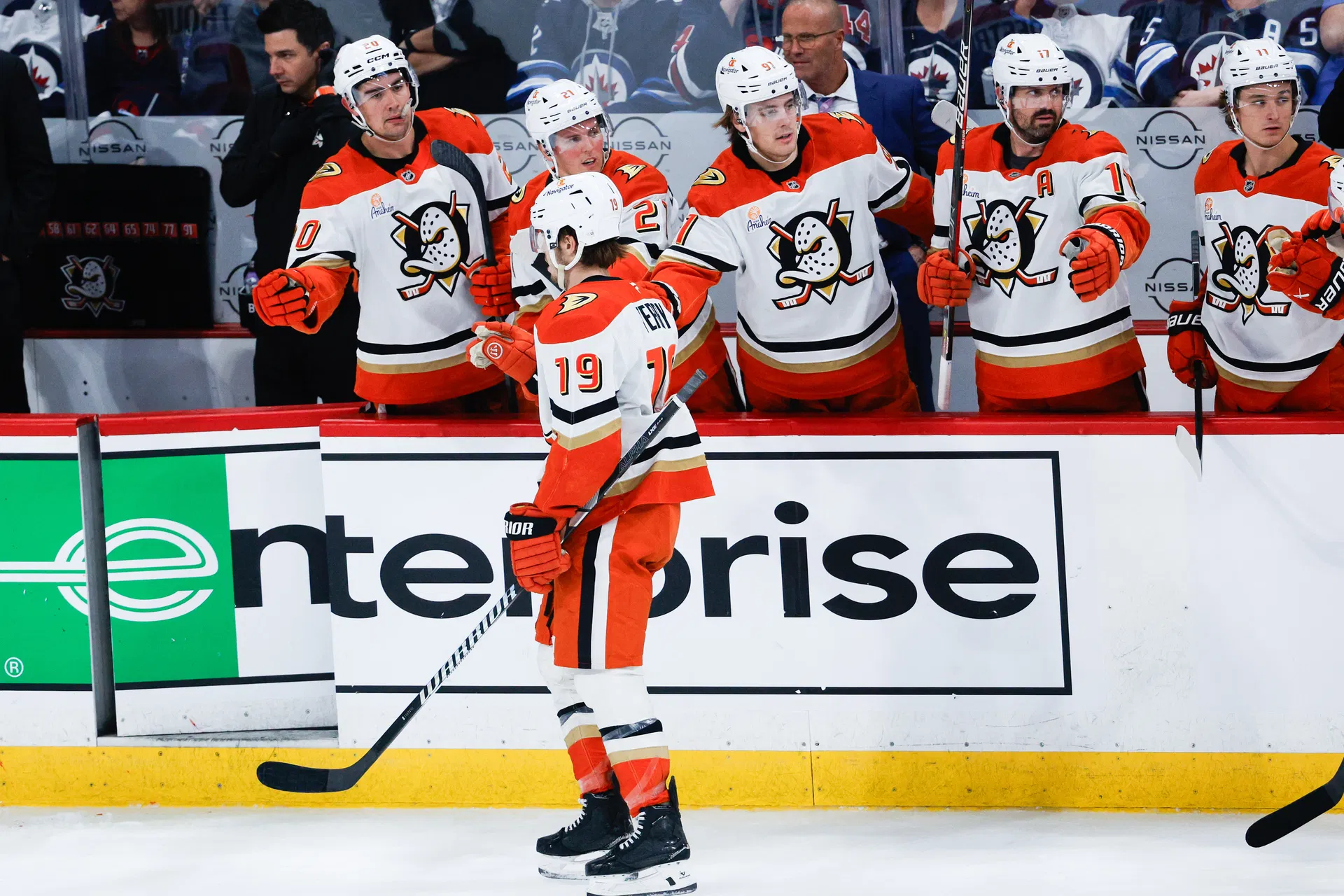 NHL: Anaheim Ducks at Winnipeg Jets - Source: Imagn