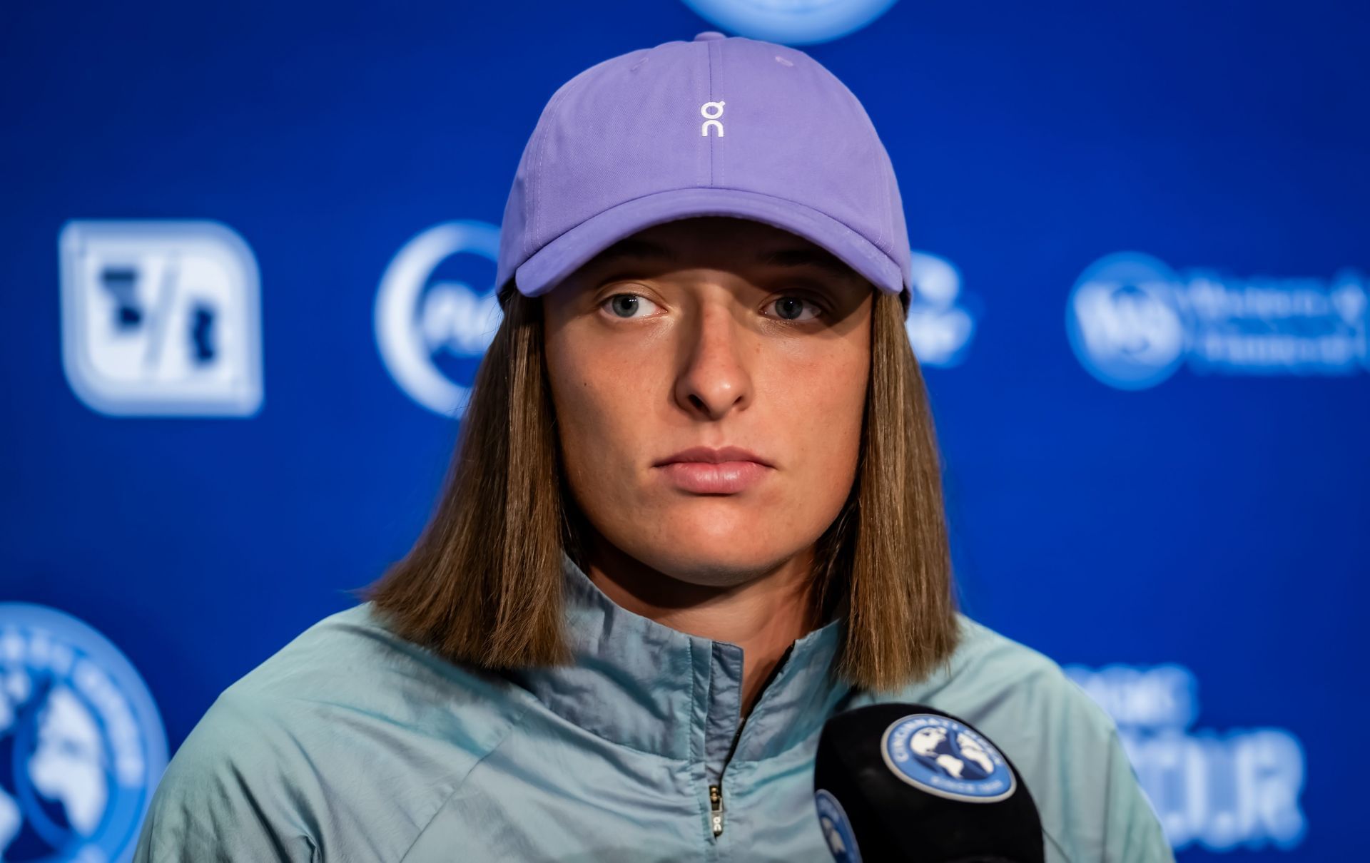 In Picture: Swiatek at the Cincinnati Open (Getty)