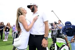 Dustin Johnson’s wife Paulina Gretzky rocks green top at LIV Golf Indianapolis concert