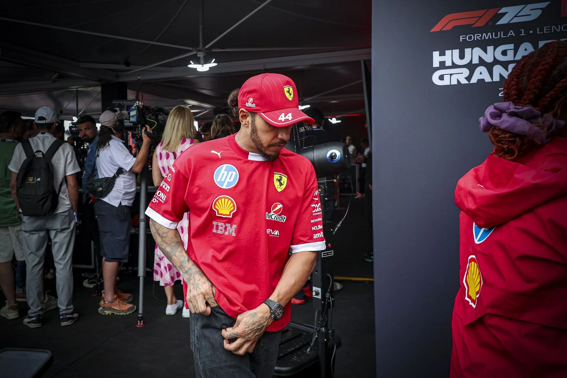Lewis Hamilton at the F1 Grand Prix Of Hungary - Source: Getty Images